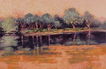 River In Aubergine